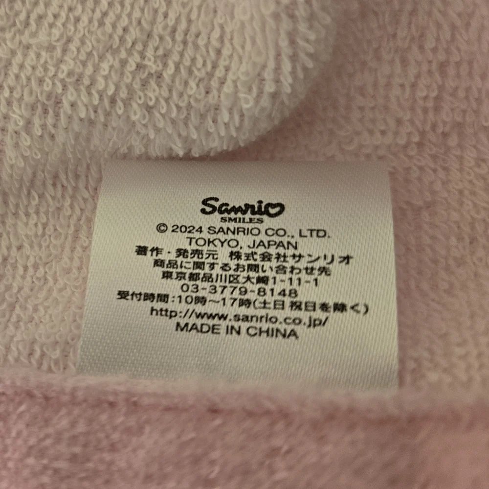 Sanrio Characters Castle Amusement park Theme Pastel Bath Towel